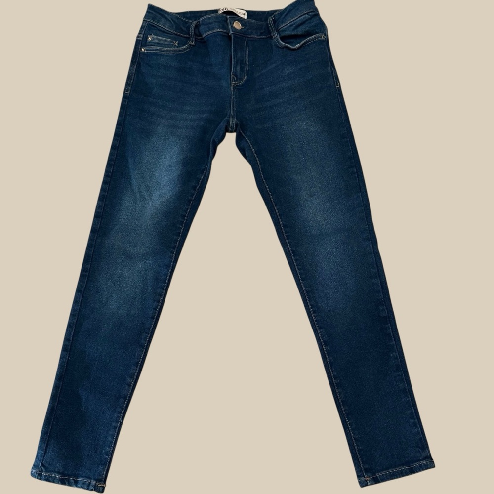 Zara High-Rise Skinny Jeans Size 8